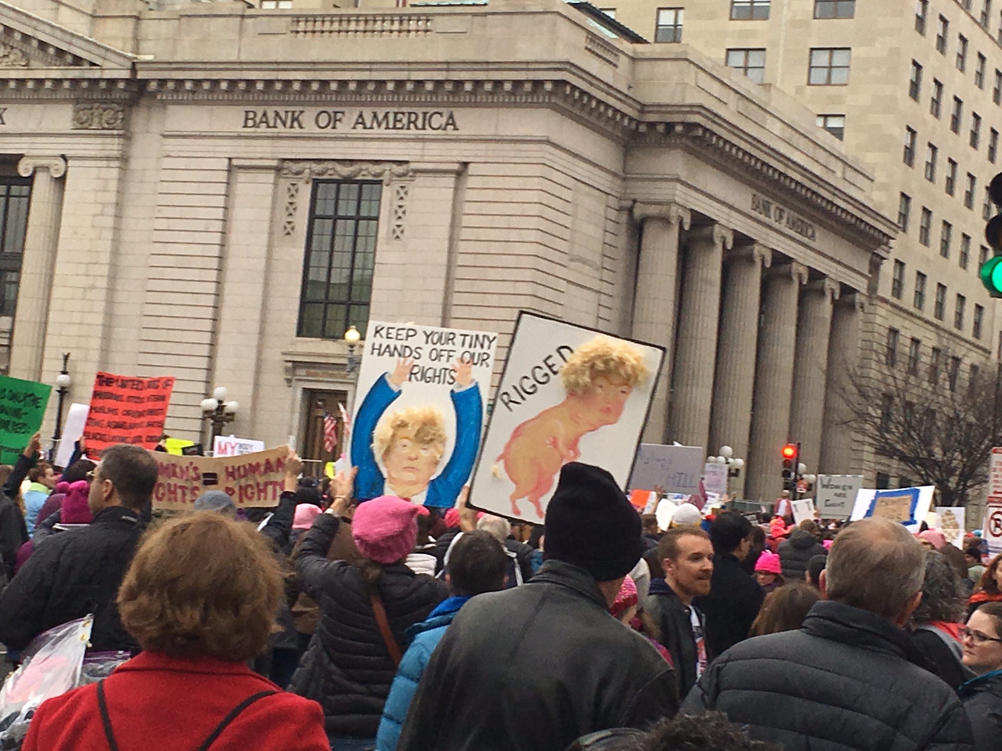 Election Day and Women’s March, visions and reports from Washington DC