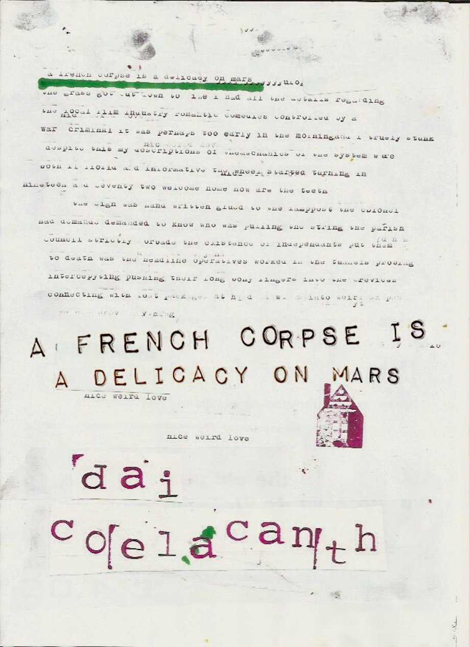 Dai Coelacanth – A French Corpse is a delicacy on Mars