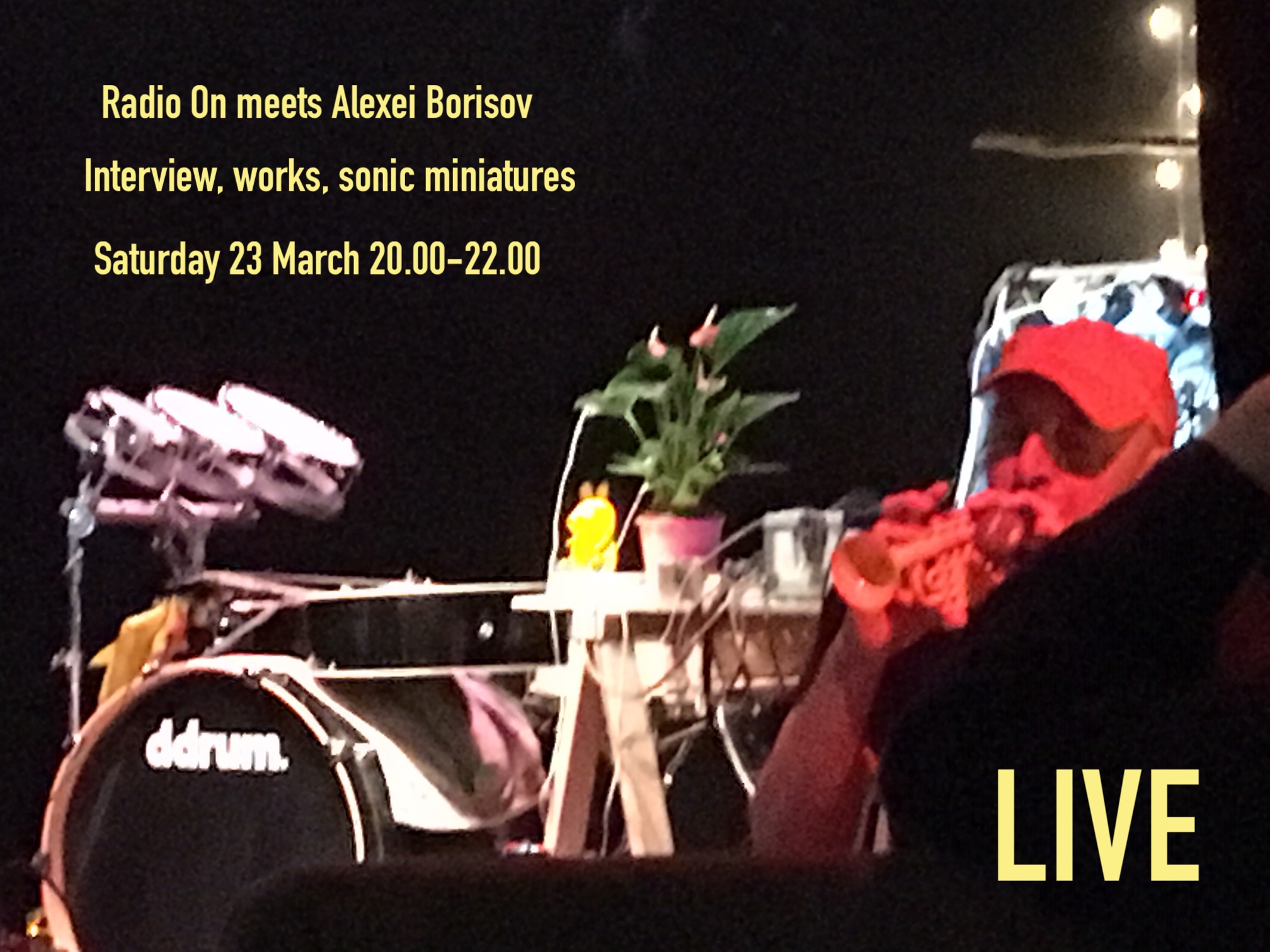 23. March 20.00-22.00 Live Show with Alexei Borisov