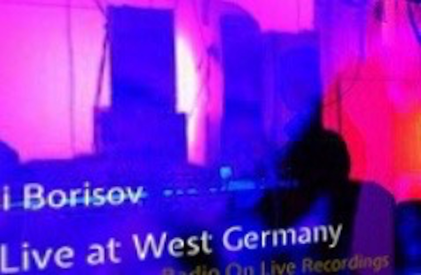 Radio On live recordings: Alexei Borisov in West Germany, Berlin